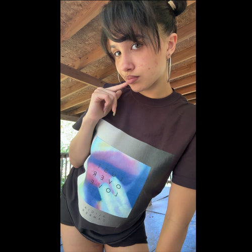 Unisex Lust Over Love Album Cover Tee