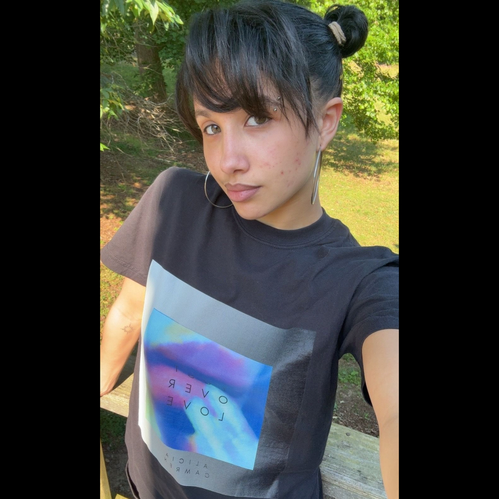 Unisex Lust Over Love Album Cover Tee